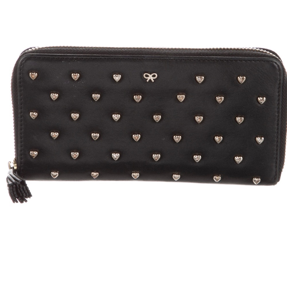 Anya Hindmarch Leather Hearts Wallet